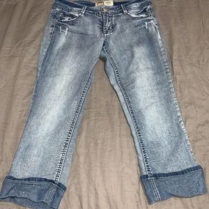 Capri LEI low rise jeans